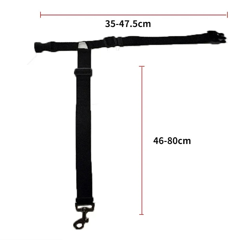 Dog Car Seat Belt & Lead 2-in-1 | Adjustable | EU Legal