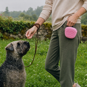 Dog Training Treat Pouch | Washable, Waist Clip & Quick Access