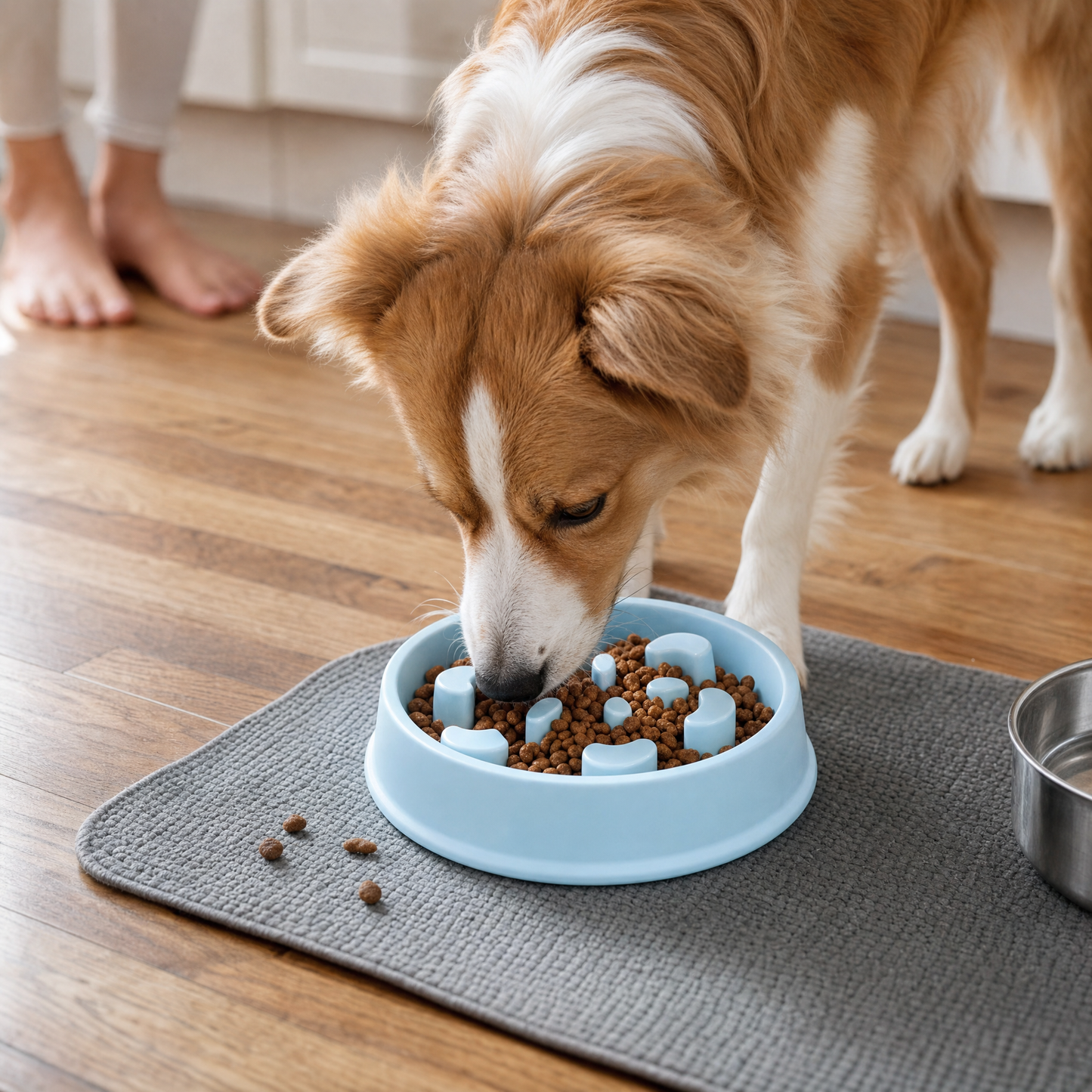 Slow Feeder Puzzle Bowl for Dogs | Anti-Bloat & Anti-Slip