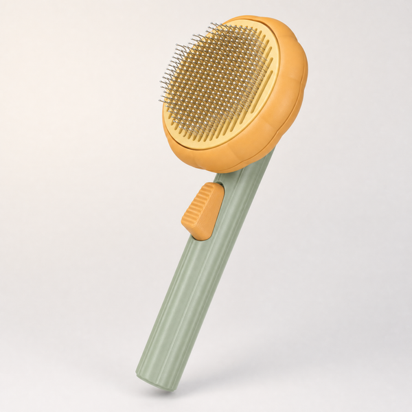 Self-Cleaning Dog Brush | Slicker Brush for Dogs & Cats