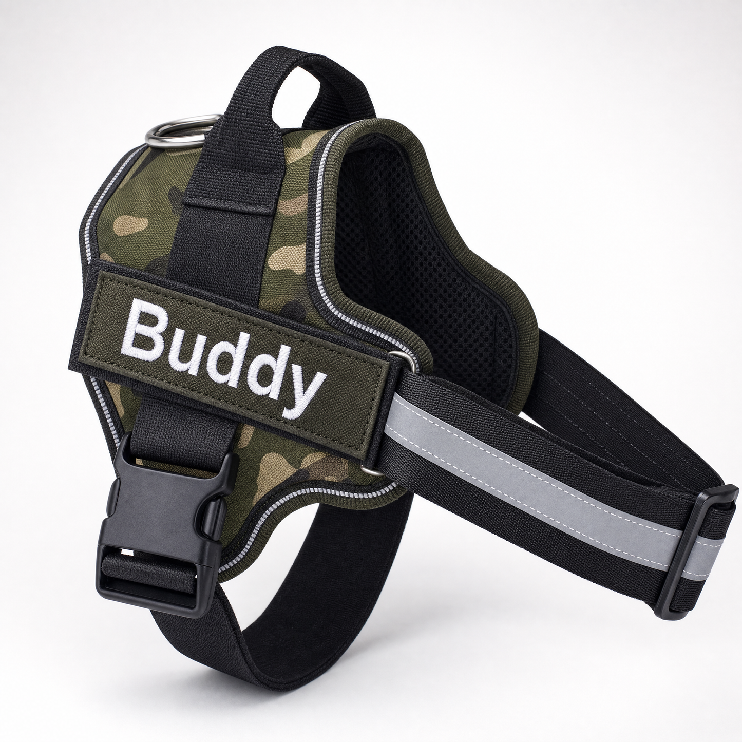 Personalised No-Pull Dog Harness | Reflective & Name Patch