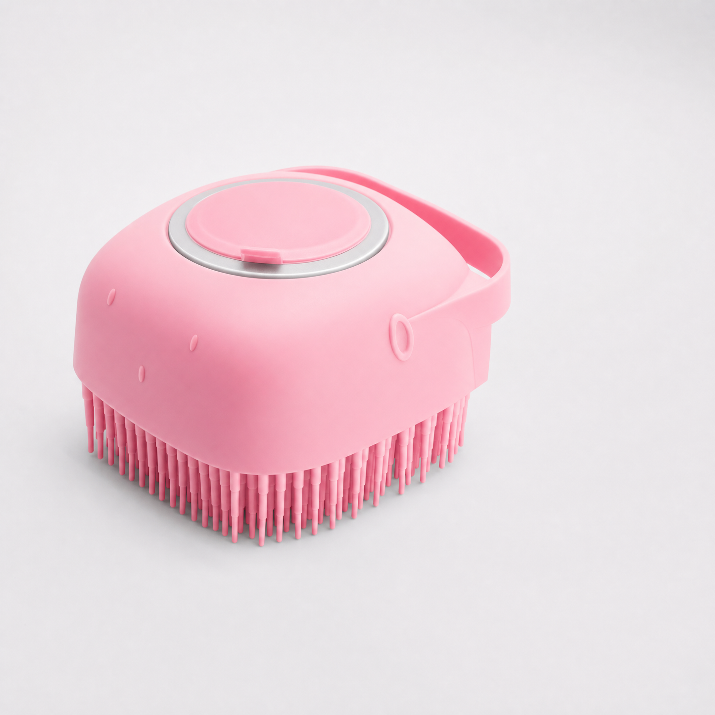 Silicone Dog Bath Brush | Shampoo Massager & De-Shed