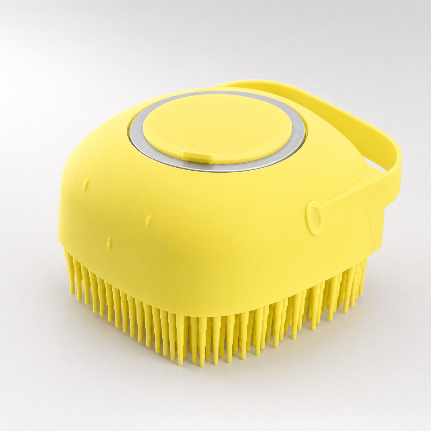 Silicone Dog Bath Brush | Shampoo Massager & De-Shed